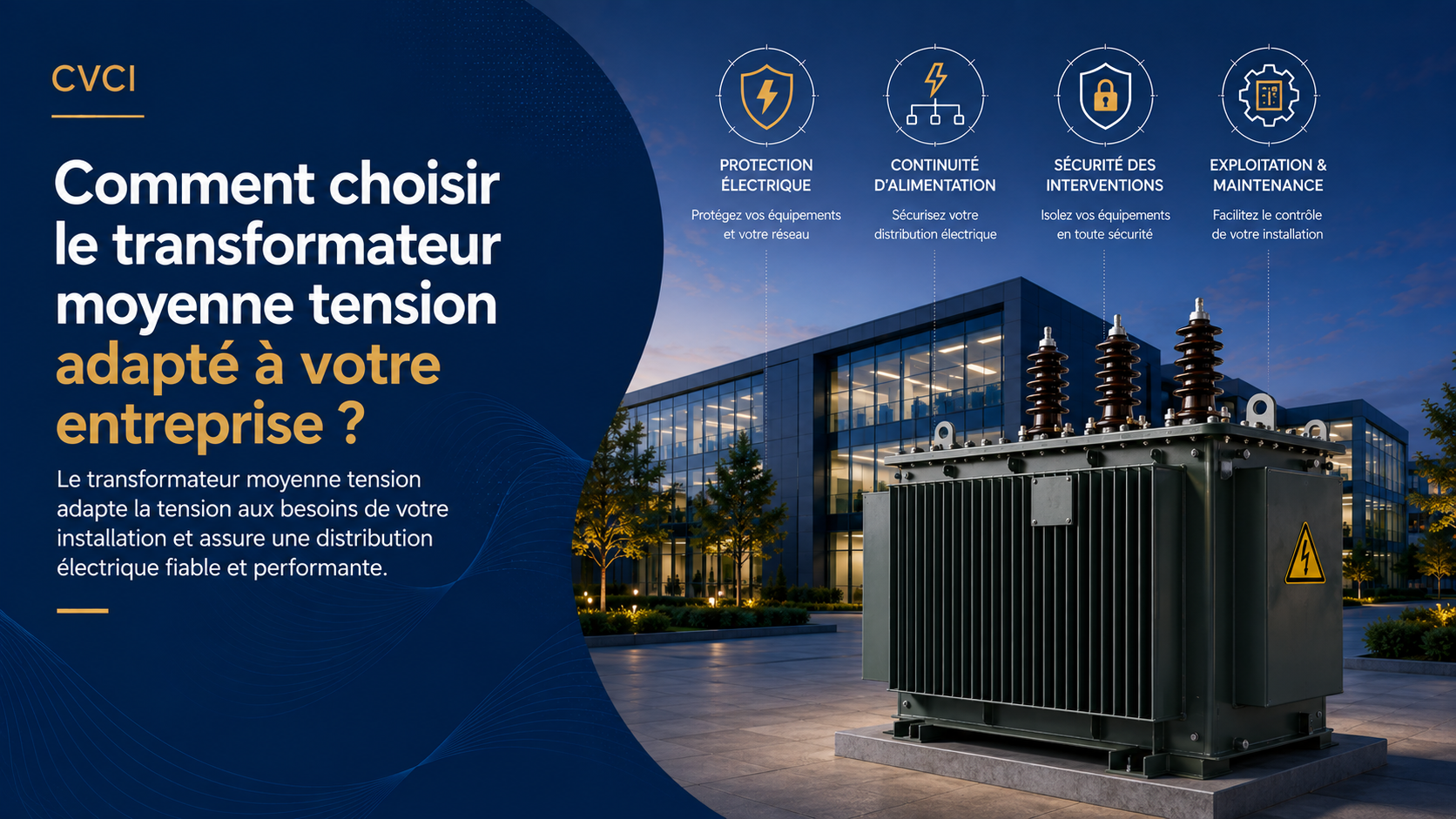 Comment choisir le transformateur moyenne tension adapté à votre entreprise ?