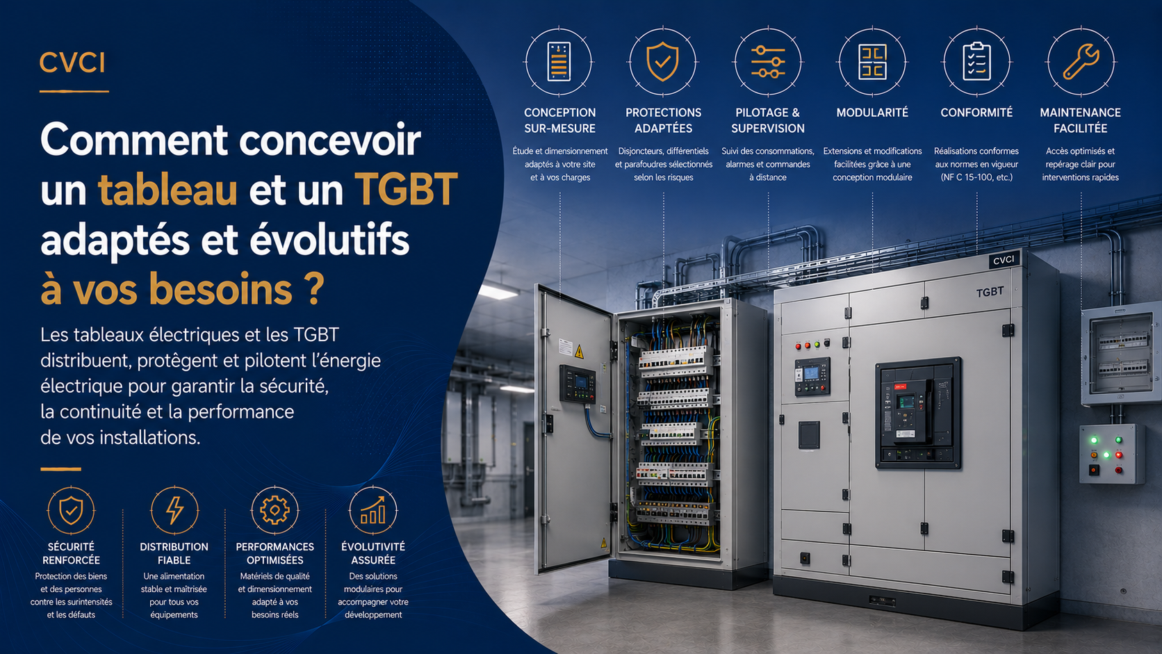 Comment concevoir un tableau électrique et un TGBT adaptés à vos besoins ?
