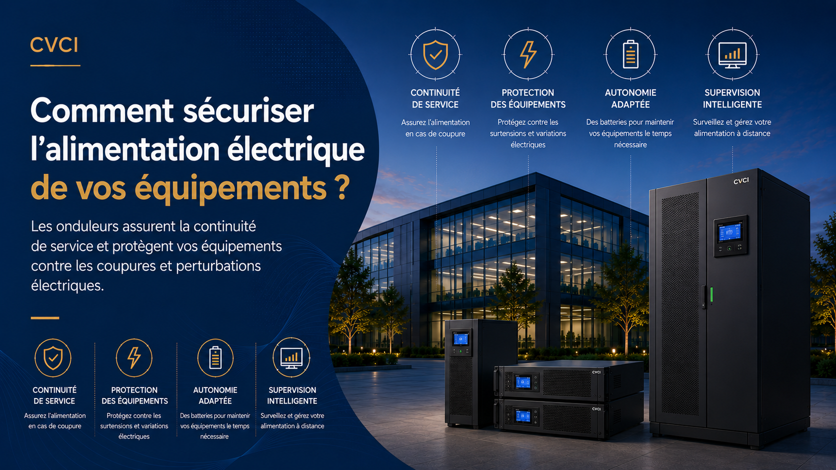 Comment sécuriser l’alimentation électrique de vos équipements ?
