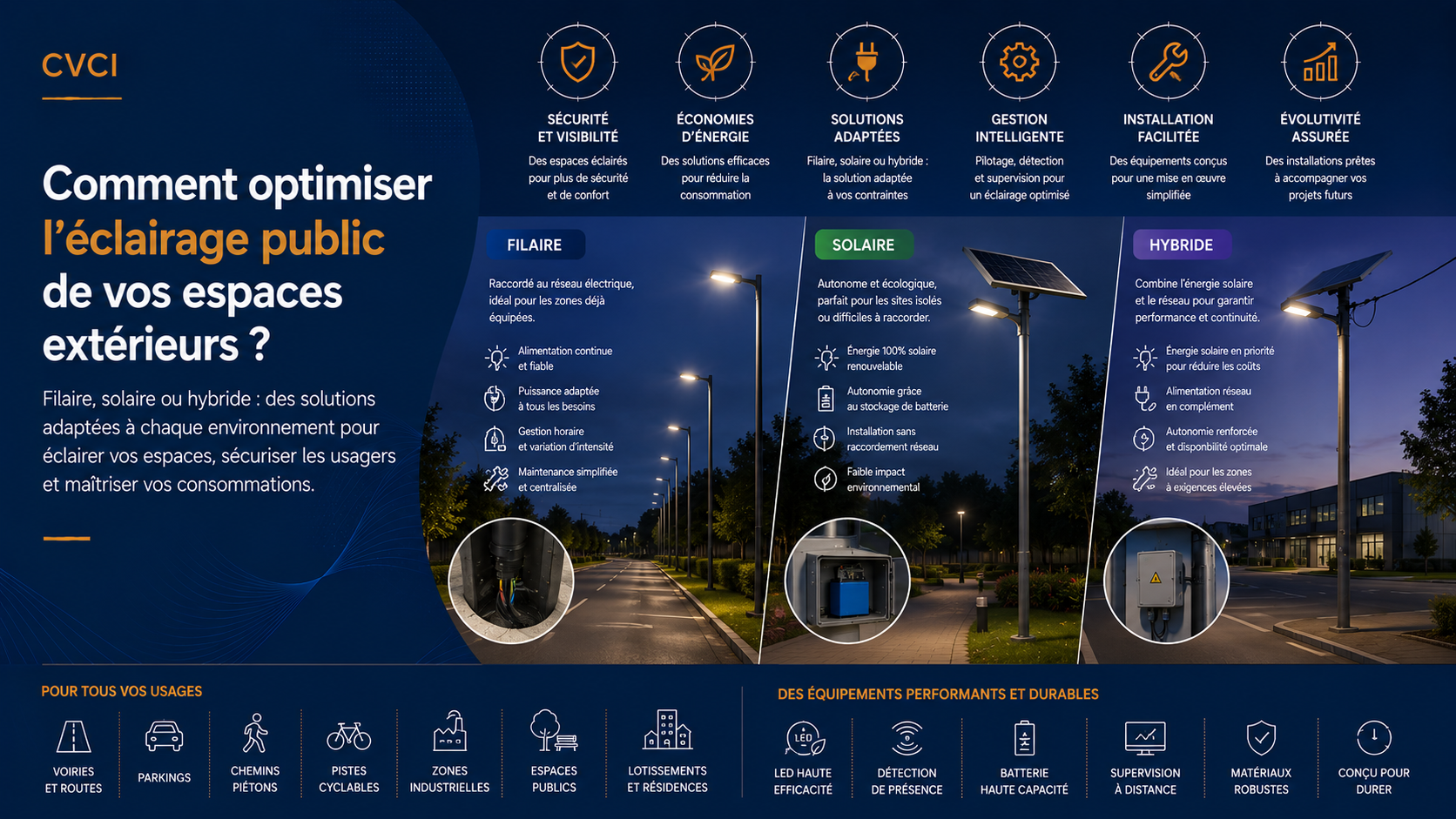 Comment optimiser l’éclairage public de vos espaces extérieurs ?